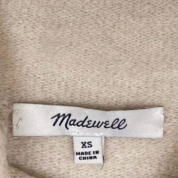 Madewell Inland Turtleneck Merino Wool Blend Sweater XSmall - Picture 5 of 7